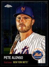 Pete Alonso 2022 Topps Chrome Platinum Anniversary #375 New York Mets FREE SHIP