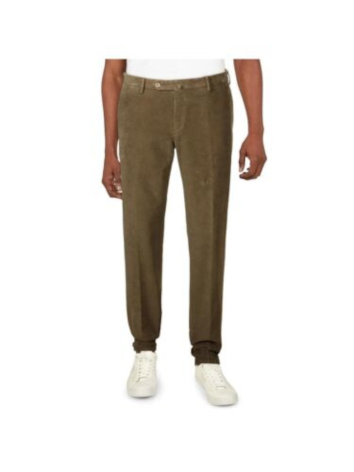 TORIN OPIFICIO Mens Green Flat Front Stretch Regular Fit Pants 56 12990₽