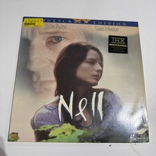 NELL Laserdisc Jodie Foster/Liam Neeson THX Widescreen Vintage Rare Movie Disc