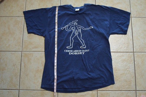 Vintage Cerne Abbas Giant Dorset T-Shirt England Souvenir Men's XL Gay Interest - Picture 7 of 12