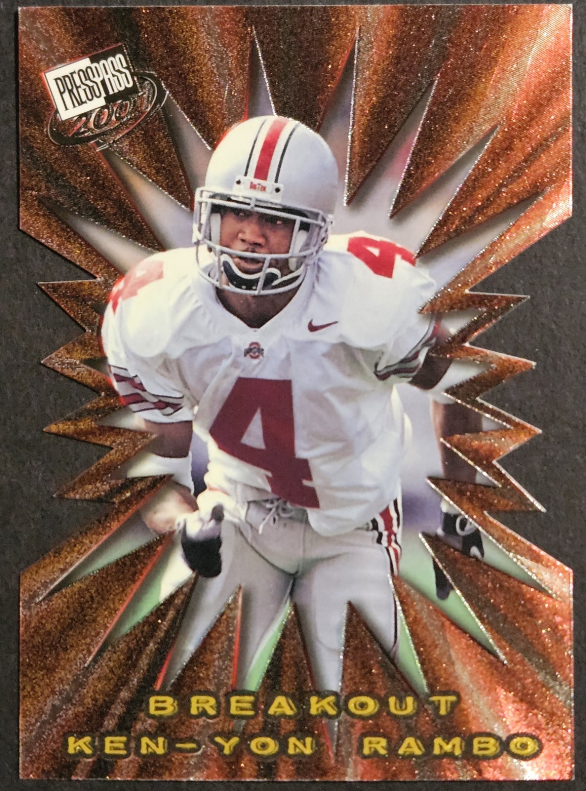 Ken-Yon Rambo Press Pass Breakout #B18 Breakout