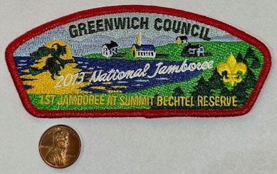 BOY SCOUT BSA GREENWICH COUNCIL OA 427 ACHEWON NETOPALIS 2013 JAMBOREE CSP JSP