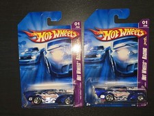 Lot Of 2 Hot Wheels 2007 Hot Wheels Racing Series '41 Willys Coupe Blue NEW