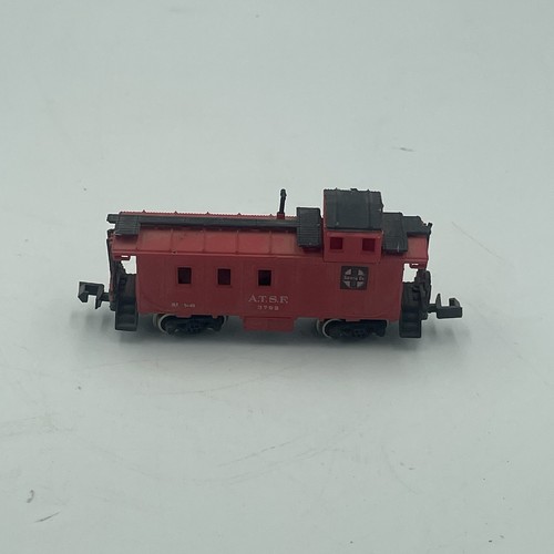 A.T.&S.F. Caboose escala N #7240 Trix Austria Santa Fe rojo vintage | Zustand: Used