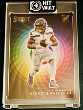 Panini 2022 Select Kenneth Walker III Color Wheel Prizm RC  CASE HIT!!