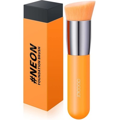 Docolor Abgewinkelter Kabuki Foundation Pinsel Synthetischer Professioneller