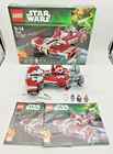 LEGO 75025 Jedi Defender-class Cruiser Original Box Good Star Wars Figures 9500