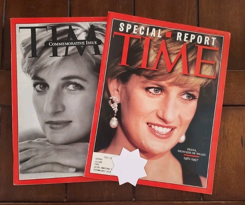 Vintage Sept 8 & 15 1997 TIME Magazine PRINCESS DIANA - 2 Commemorative Issues