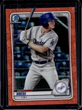 2020 Bowman Kody Hoese Chrome Prospects Mega Box Mojo Orange Refractor #/25