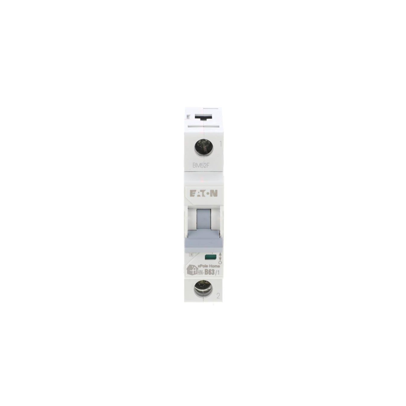1P B 63A Overcurrent Switch 6kA AC xPole Home HN-B63/1 194827