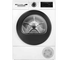 Bosch Series 6 WQG24502GB 9kg Heat Pump Tumble Dryer - A+++ Rated - White
