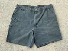 Vintage Carhartt Union Made Shorts Men's 42 Green WU1966 Carpenter Work Wear 90s