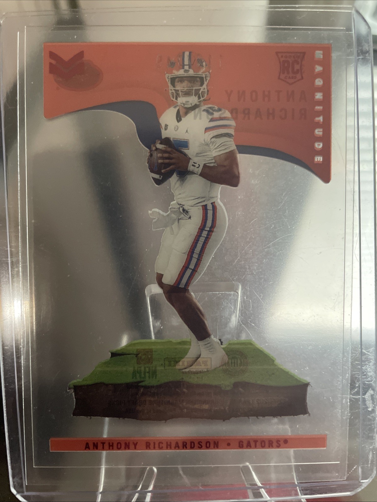 2023 Panini Chronicles Draft Picks Magnitude Anthony Richardson #3 Red /149 (RC)
