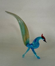 Vintage MURANO ITALY Glass Rooster In Perfect Condition