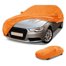 Waterproof All-Weather Universal Car Cover Fits for Sedan 190" to 198" Length
