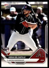 2025 Topps Now Adrian Del Castillo #OD-260 RC Opening Day Diamondbacks PR: 423