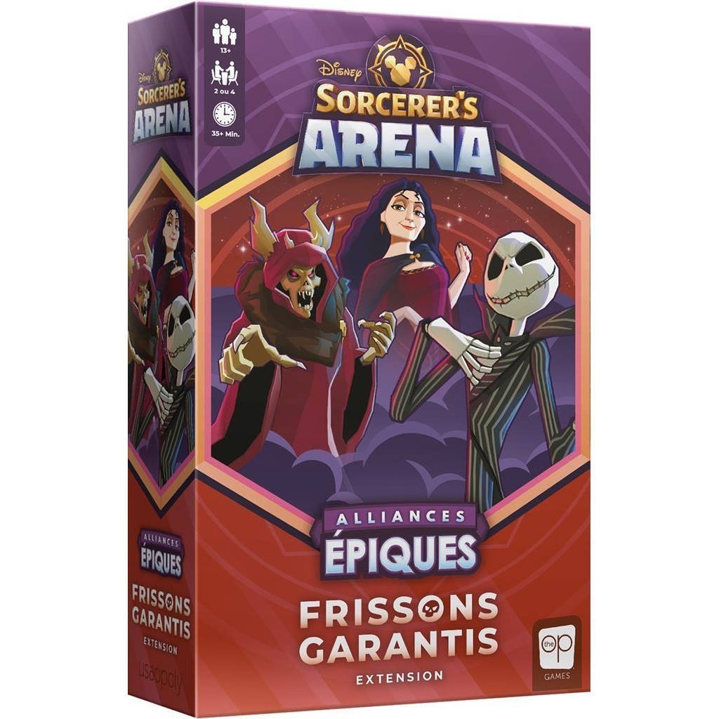 Disney Sorcerer's Arena Extension Frisson Jeu de Carte Stratégie et Figurines Alliances Épiques