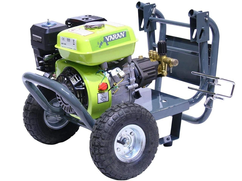 NETTOYEUR HAUTE PRESSION ESSENCE NETTOYEUR THERMIQUE 2700 PSI 170 BAR VARAN - Photo 3/4