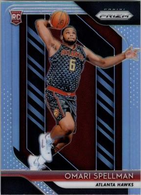 2018-19 Panini Prizm Prizms Silver #88 Omari Spellman - BSK