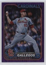 2024 Topps Update Purple Holo Foilboard 376/799 Giovanny Gallegos #US326 11r0