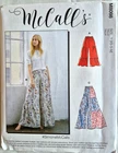 MCCALLS PATTERN  8098  PANTS  MISSES SIZES  XSMALL SMALL MEDIUM  UNCUT  NEW