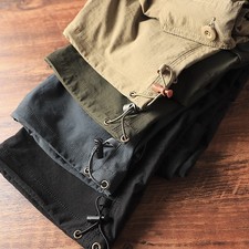 Herren Outdoor Cargo Hose Straight Fit Abnehmbare Shorts zum Wandern Angeln