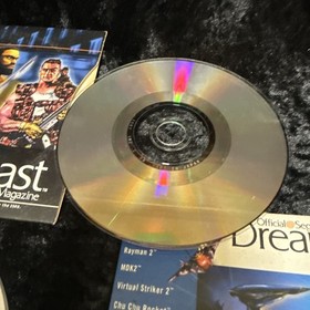 Lot Of 3 Official Dreamcast Magazine Demo Discs