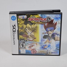Beyblade Metal Fusion Nintendo DS (DS) Complete CIB with Manual Toys R Us