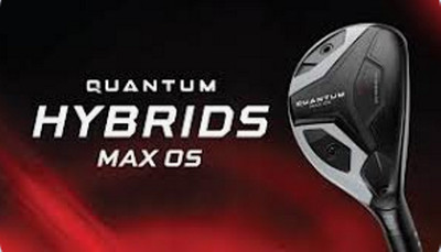 Callaway Men's Quantum Max OS Hybrids Pick (2) Loft- shaft-Flex