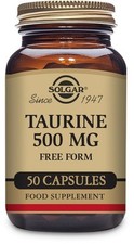 Solgar Taurine 500mg 50�Capsules X 1
