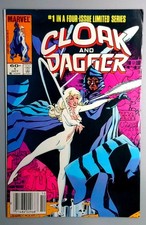 Cloak and Dagger #1 Newsstand Edition Marvel 1983
