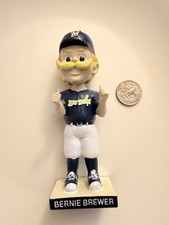 BDA Bernie Brewer Milwaukee Brewers 2012 Collectors Edition Bobblehead