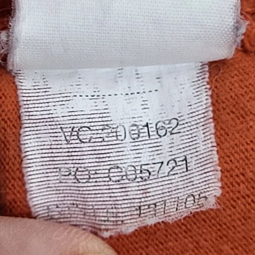 Camisa Chaps Ralph Lauren Para Hombres L Polo Naranja Rayas Preppy Core De Colección Años 90 - Imagen 12 de 15