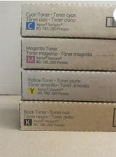 4 New OEM Xerox Versant 80,180,280 CMYK Toners