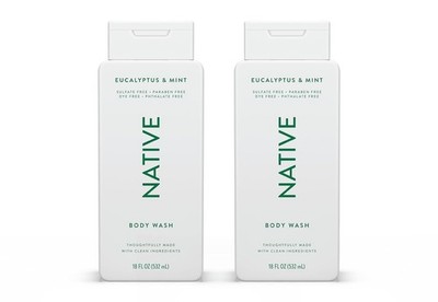 Native Body Wash | Eucalyptus & Mint 18 oz - 2 Pk