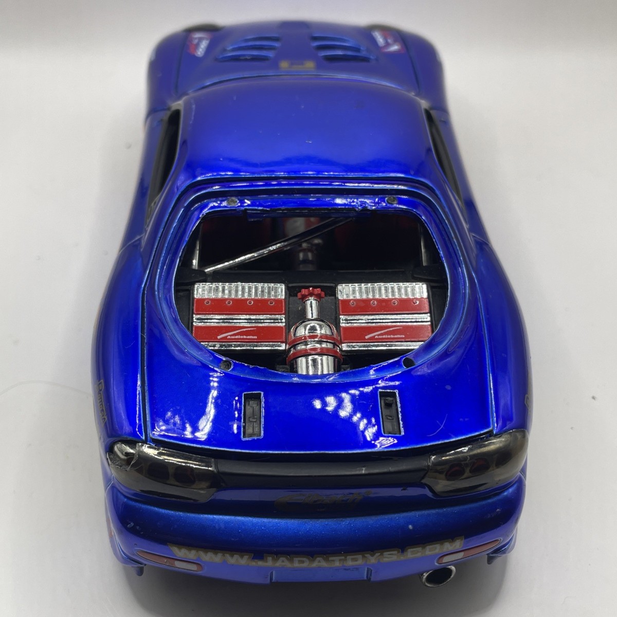 Jada Toys Import racer edition color blue scale 1/24 Mazda R-x7