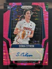 Sonia Citron 2025 Prizm Pink Pulsar Signatures Rookie /35 WNBA Mystics RC Auto