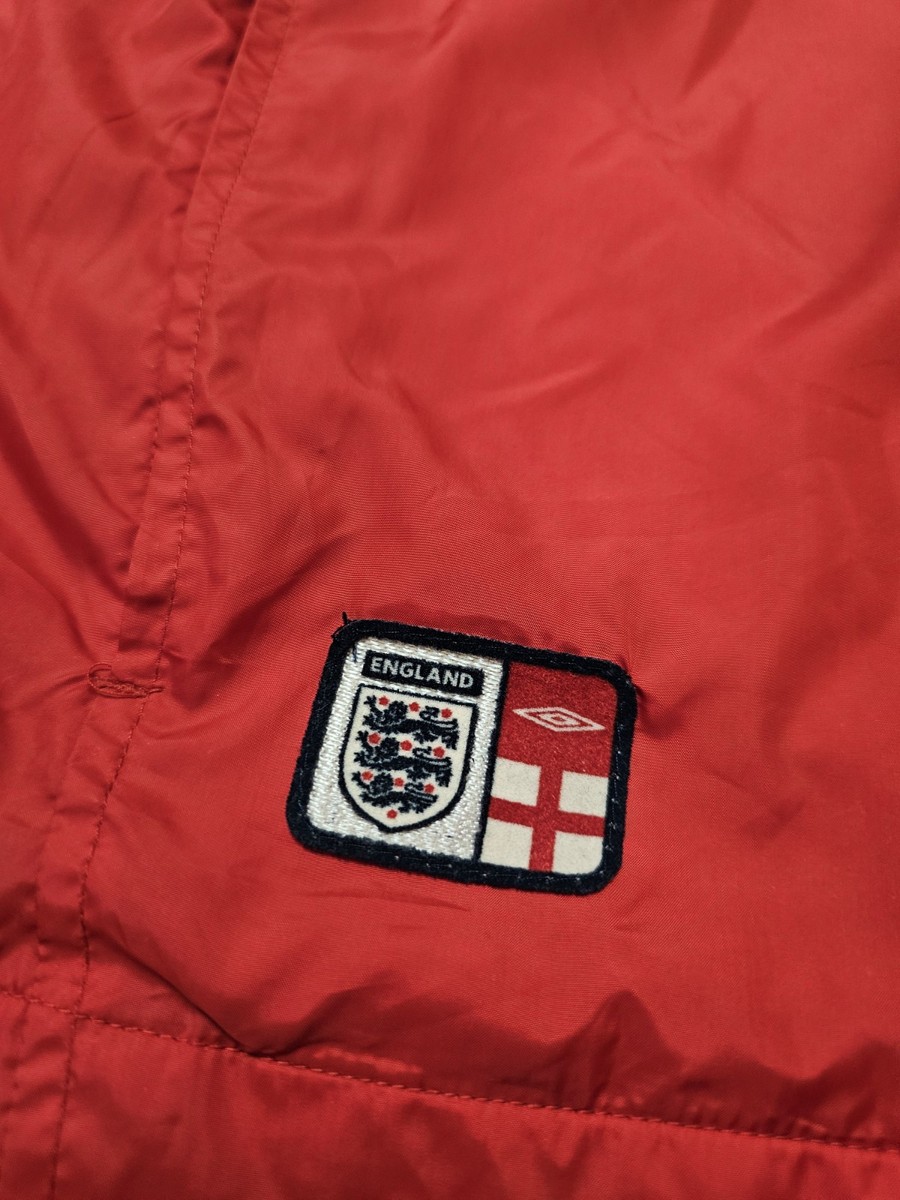 ENGLAND 2002 2004 TRAINING VINTAGE FOOTBALL JACKET SOCCER JACKET L