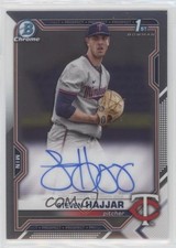 2021 Bowman Draft Chrome Draft Pick Auto Steven Hajjar #CDA-SH Auto 0m8