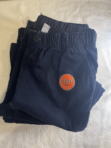 Childrens Place Boys Husky Elastic Band Stretch Pants Size 12 - 5 Pairs-NWT - Picture 3 of 3