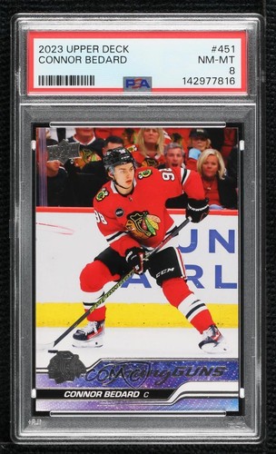 2023-24 Upper Deck Series 2 Young Guns Connor Bedard #451 Rookie RC 0cg