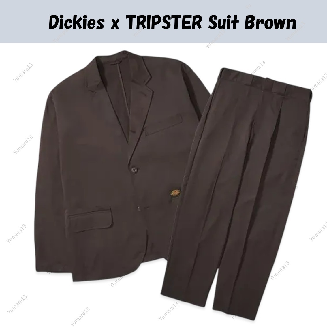 Dickies x TRIPSTER Suit Brown | eBay
