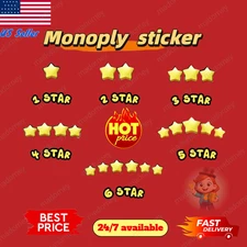 GO Sticker Monopoly Sticker 5star ,4star,3star,2star,1sta, 🔥 🔥 🔥 SUPER FAST⚡⚡