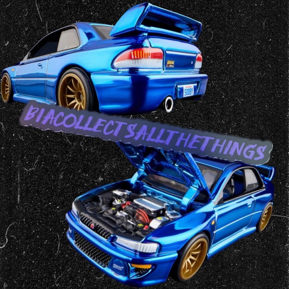 AGOTADO Exclusivo Hot Wheels RLC Exclusivo 1998 Subaru 22B-STi capó de apertura Foto 2 de 4