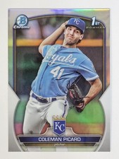 2023 Bowman Draft Chrome Refractor #BDC-161 Coleman Picard 1st