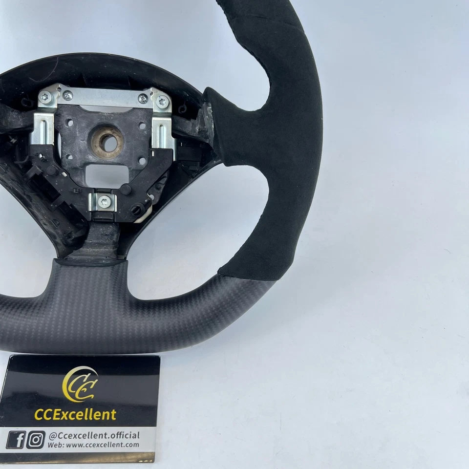 For 2000-2009 Honda S2000 S2K Acura RSX real carbon fiber steering wheel - Image 4 of 4