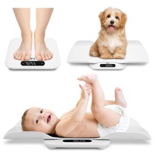Baby Weight Scale, Infant Scale with Detachable Tray, Pet Scale for Cat Dog, ...