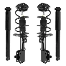 For Nissan Rogue Select 14-15 iD Select Front & Rear Shock Absorber & Strut Kit