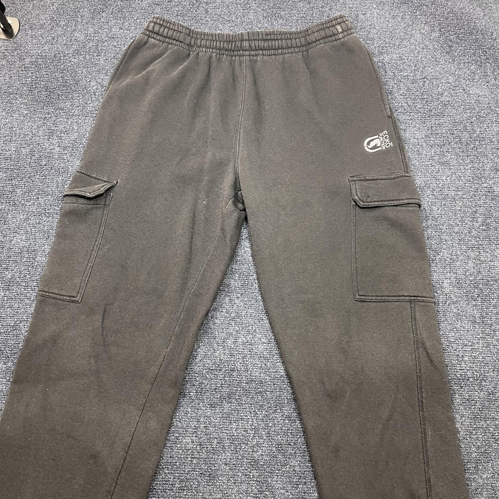 Y2K Ecko Function Sweatpants Mens Medium Black Fl… - image 1