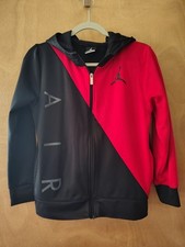Air Jordan Therma-fit Youth Hoodie Red/Black Size Large